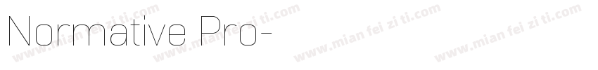 Normative Pro字体转换